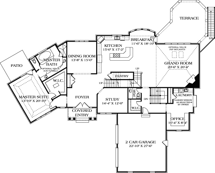 Main Floor Plan: 106-494