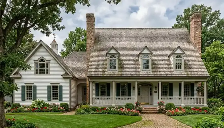Country house plans 106-499 - front exterior, 4,019 sq ft, 4 bed, 3 bath house plans | Monster House Plans