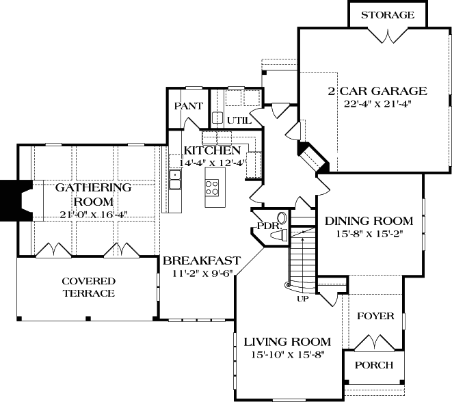 Main Floor Plan: 106-502