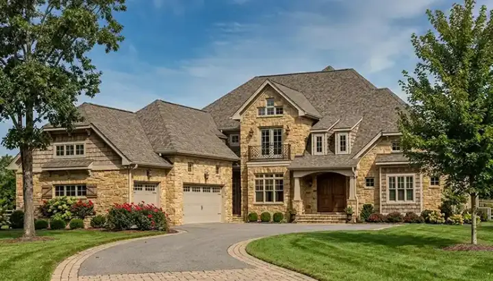 Craftsman house plans 106-503 - front exterior, 4,054 sq ft, 4 bed, 3 bath house plans | Monster House Plans