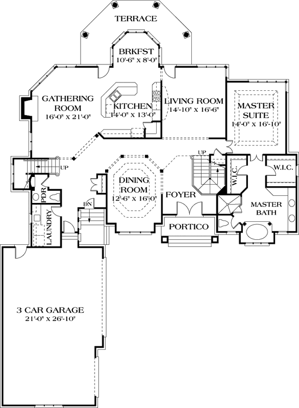 Main Floor Plan: 106-503