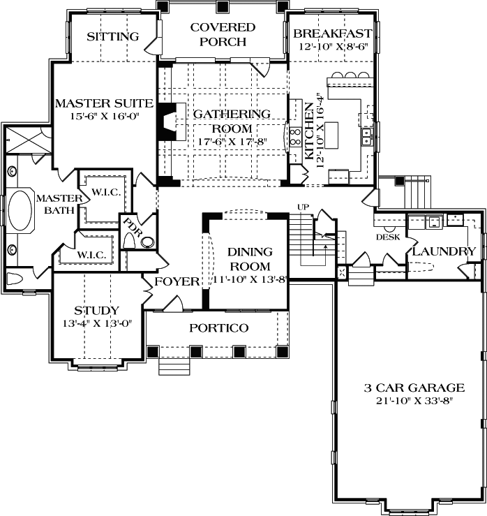 Main Floor Plan: 106-506