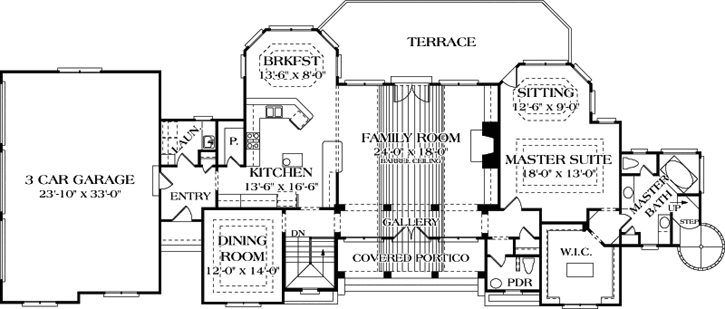 Main Floor Plan: 106-507