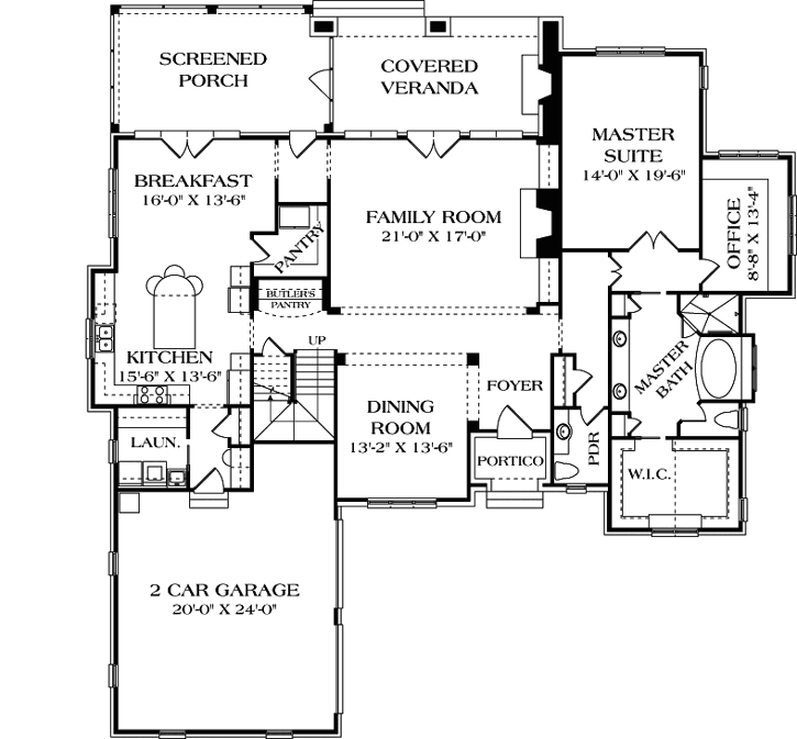 Main Floor Plan: 106-510