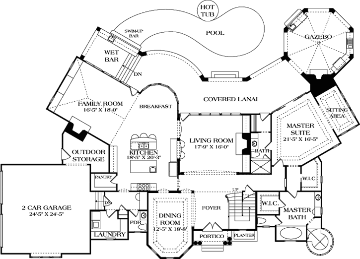 Main Floor Plan: 106-511