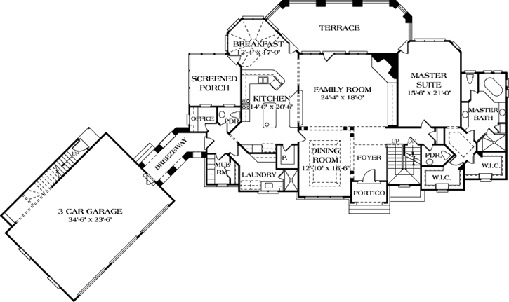 Main Floor Plan: 106-512