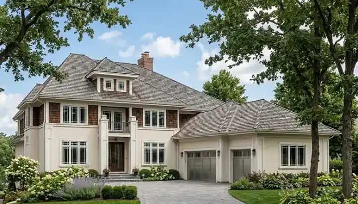 Bungalow house plans 106-515 - front exterior, 5,692 sq ft, 5 bed, 4 bath house plans | Monster House Plans