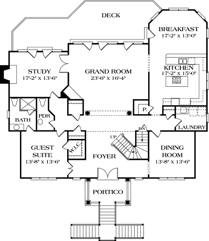 Main Floor Plan: 106-524