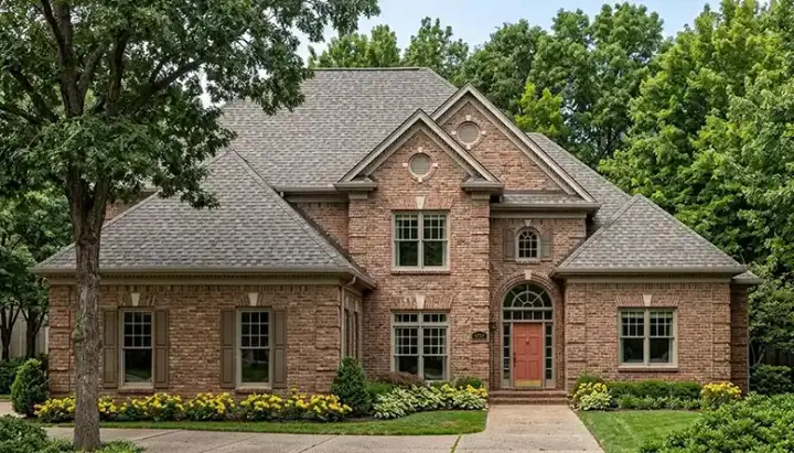 Traditional house plans 106-527 - front exterior, 4,255 sq ft, 5 bed, 4 bath house plans | Monster House Plans