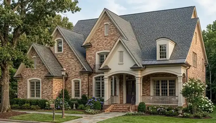 Southern house plans 106-529 - front exterior, 4,258 sq ft, 4 bed, 3 bath house plans | Monster House Plans
