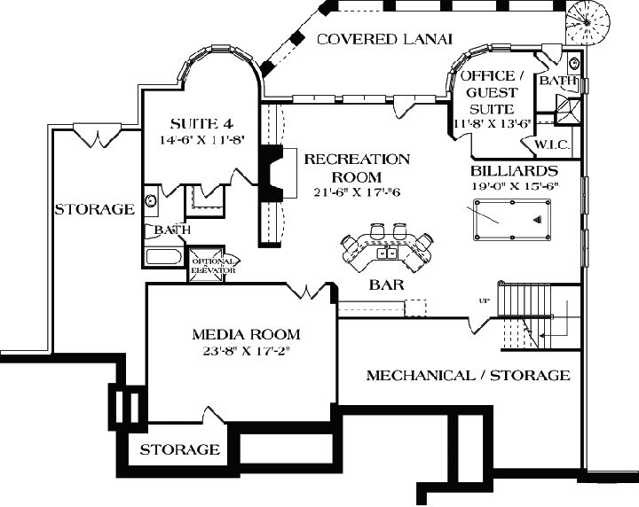 Lower Floor Plan:106-531