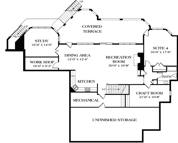 Lower Floor Plan:106-536