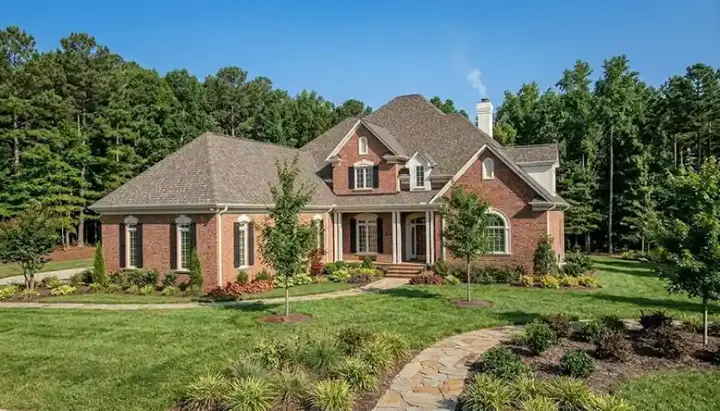 Traditional house plans 106-539 - front exterior, 4,306 sq ft, 4 bed, 4 bath house plans | Monster House Plans