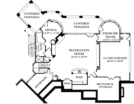 Lower Floor Plan:106-541