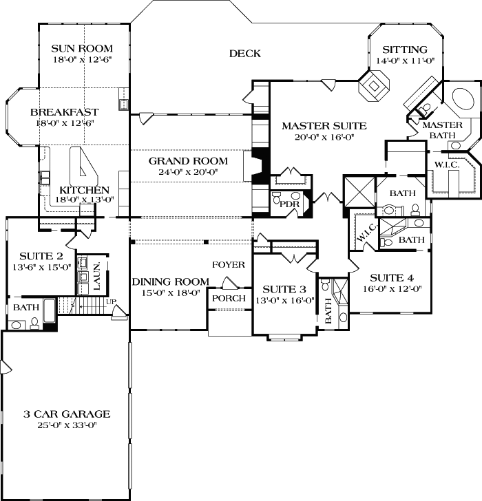 Main Floor Plan: 106-547