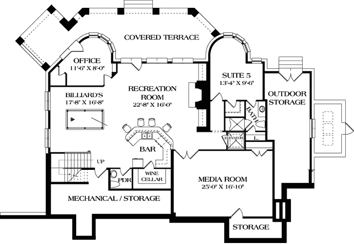 Lower Floor Plan: 106-559