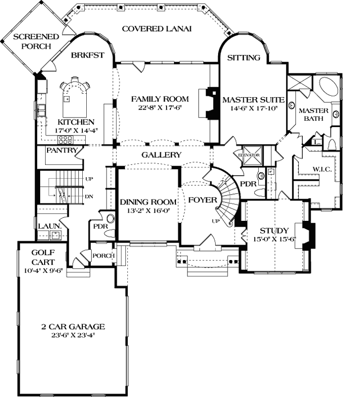 Main Floor Plan: 106-559