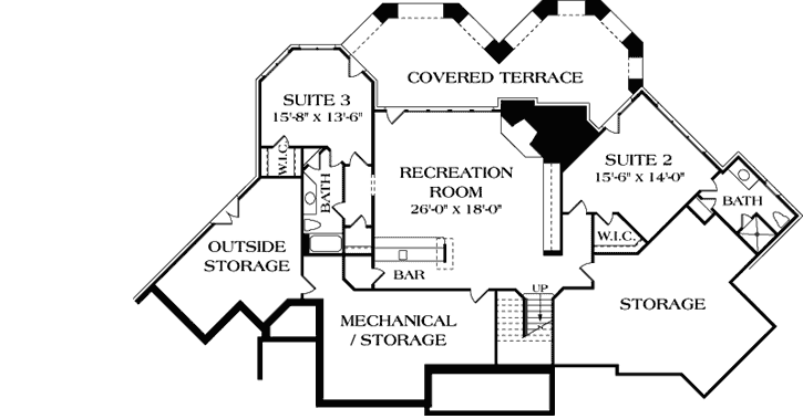 Lower Floor Plan: 106-561