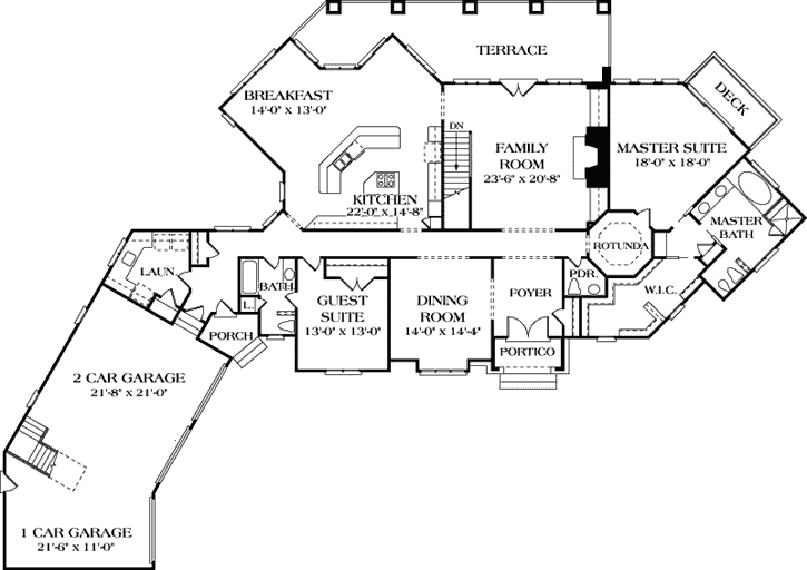 Main Floor Plan: 106-567