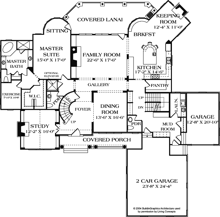 Main Floor Plan: 106-574