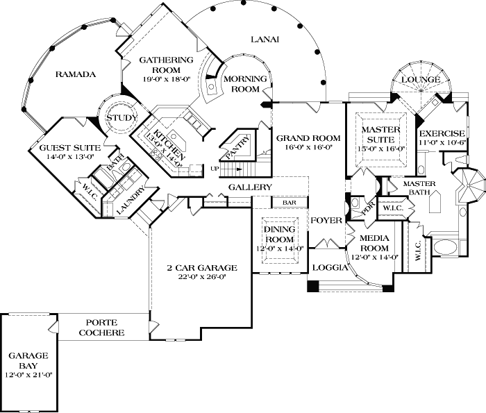 Main Floor Plan: 106-575