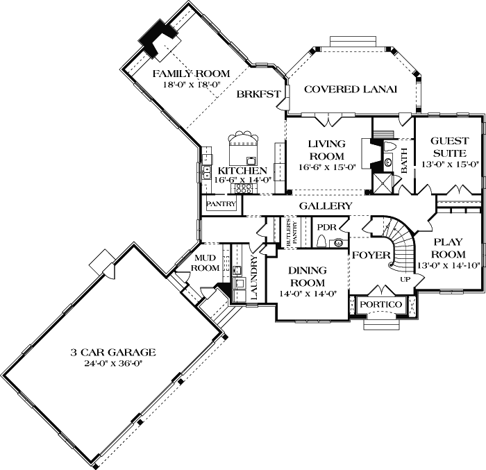 Main Floor Plan: 106-576