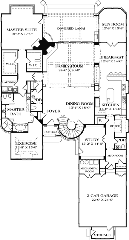 Main Floor Plan: 106-598