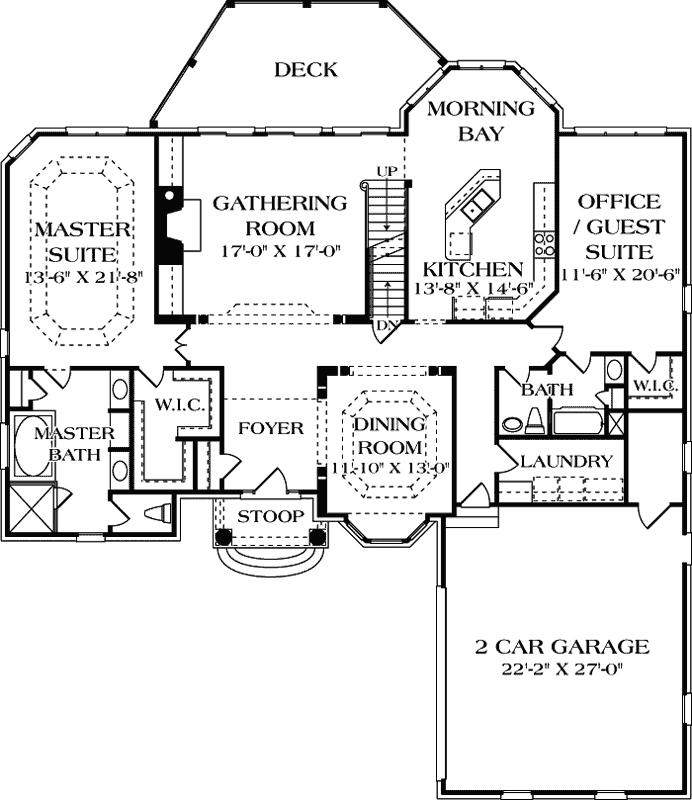 Main Floor Plan: 106-602