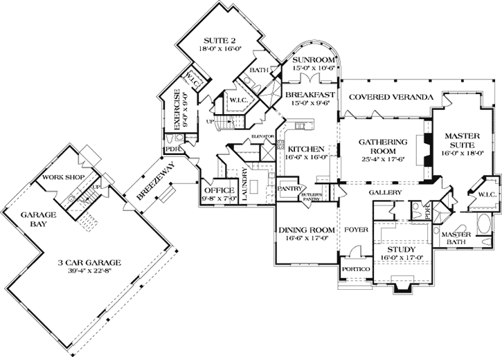 Main Floor Plan: 106-611