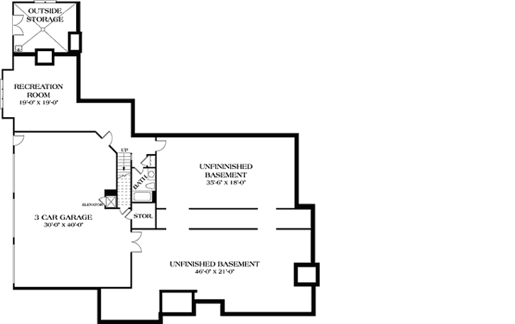 Lower Floor Plan:106-635