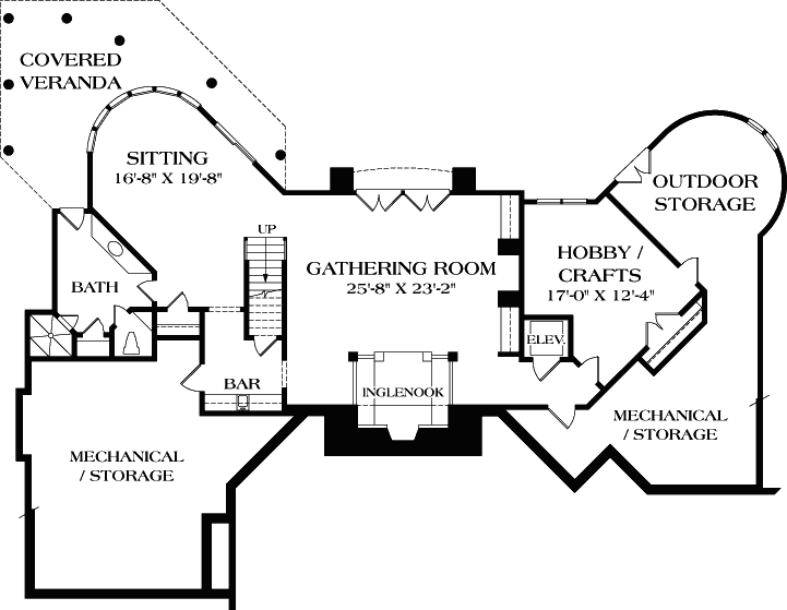 Lower Floor Plan:106-656