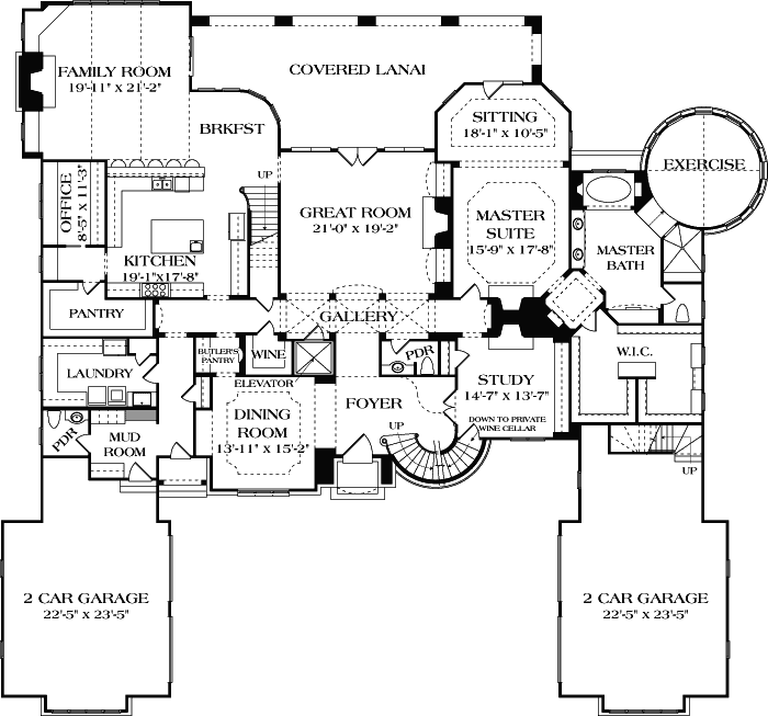 Main Floor Plan: 106-659