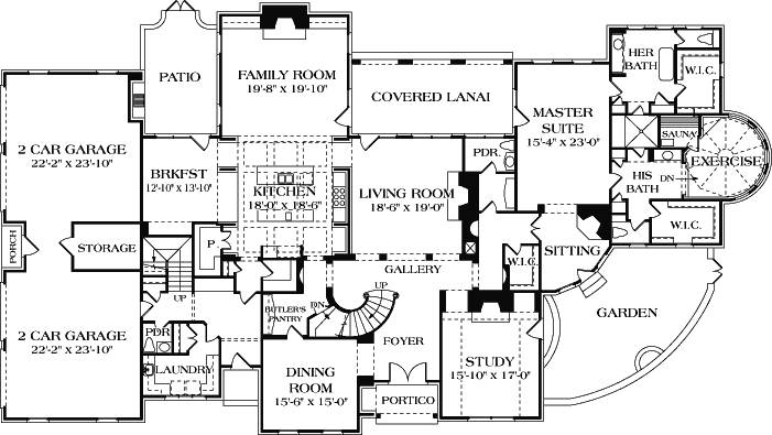 Main Floor Plan: 106-660