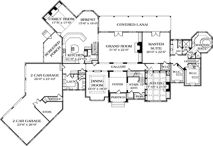 Main Floor Plan: 106-662