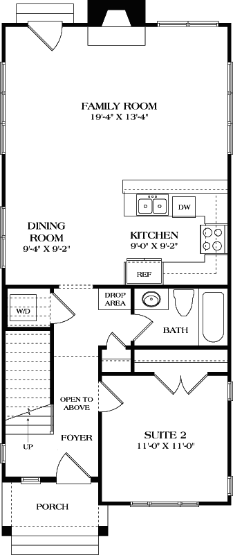 Main Floor Plan: 106-666