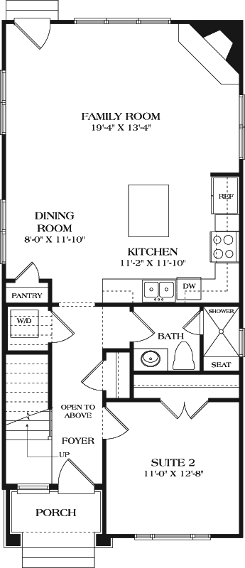 Main Floor Plan: 106-667