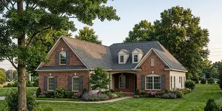 Traditional house plans 106-674 - front exterior, 1,656 sq ft, 4 bed, 2 bath house plans | Monster House Plans