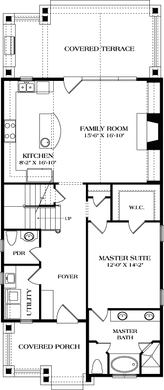 Main Floor Plan: 106-675