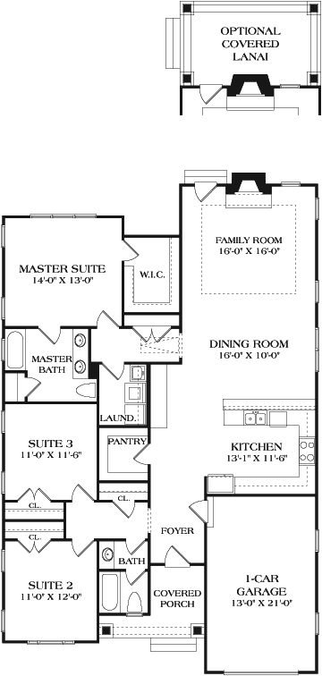 Main Floor Plan: 106-676
