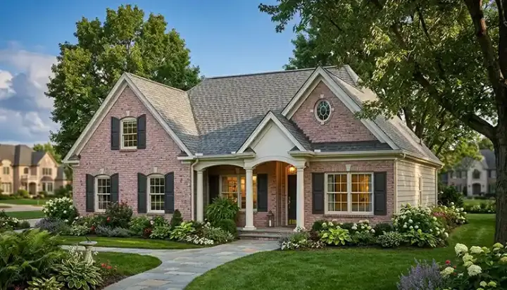 Traditional house plans 106-680 - front exterior, 1,748 sq ft, 4 bed, 3 bath house plans | Monster House Plans