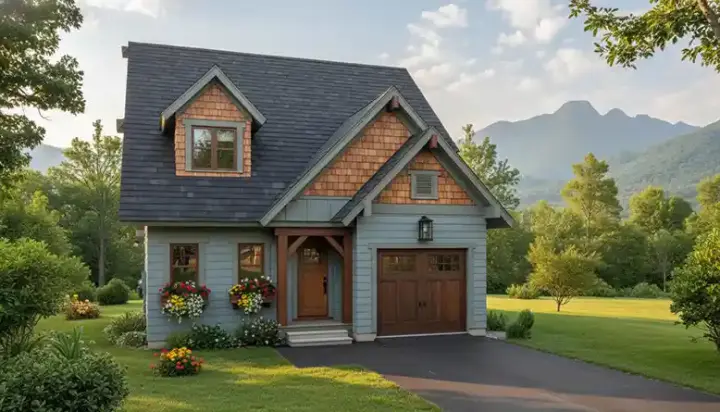 Craftsman house plans 106-682 - front exterior, 1,809 sq ft, 3 bed, 2 bath house plans | Monster House Plans