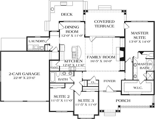 Main Floor Plan: 106-683