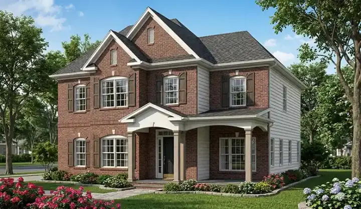Traditional house plans 106-693 - front exterior, 2,334 sq ft, 4 bed, 2 bath house plans | Monster House Plans
