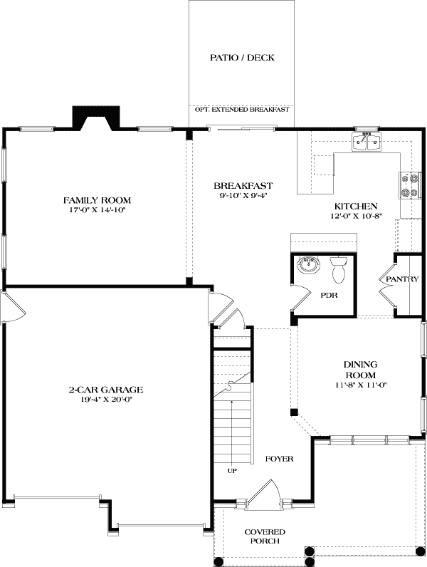Main Floor Plan: 106-693