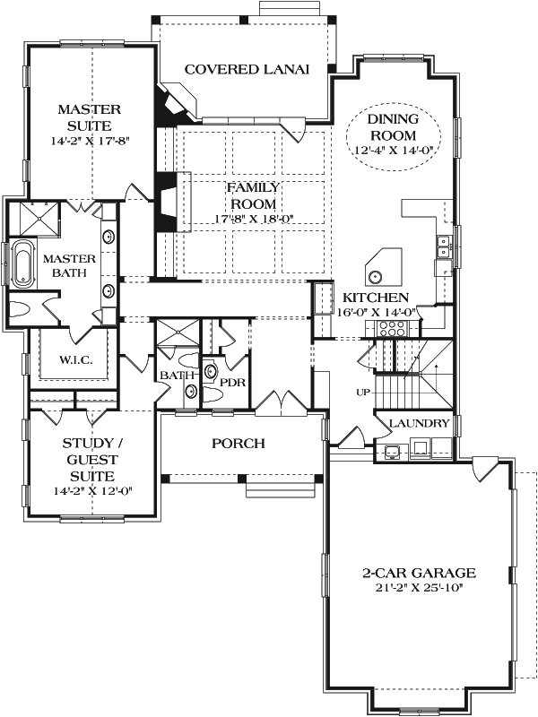 Main Floor Plan: 106-707