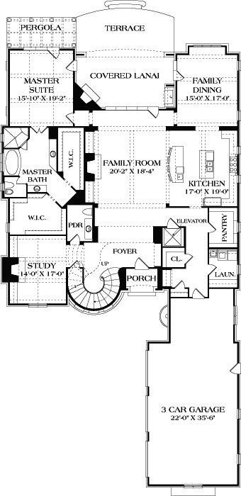 Main Floor Plan: 106-731