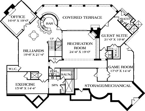 Lower Floor Plan:106-737