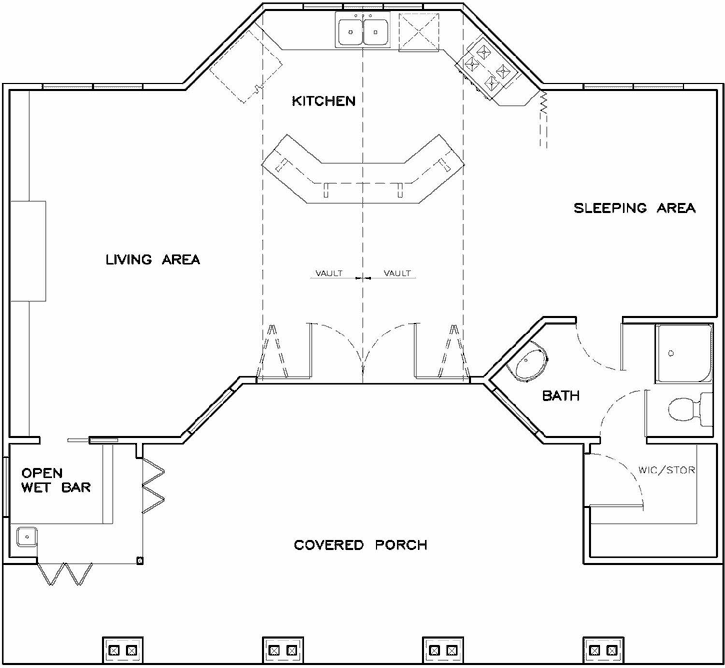 Main Floor Plan: 107-113