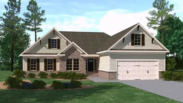 Craftsman house plans 109-115 - front exterior, 2,620 sq ft, 4 bed, 3 bath house plans | Monster House Plans