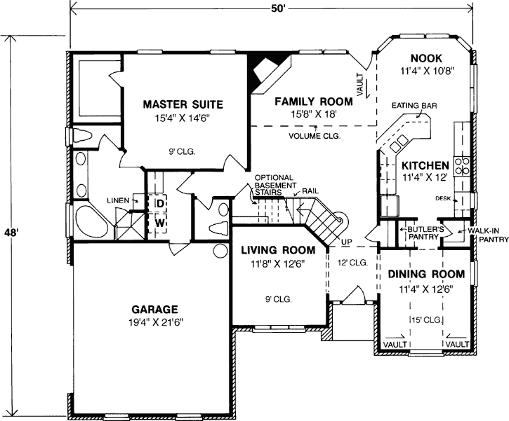 Main Floor Plan: 11-104